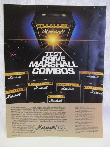 Marshall combo guitar - marshall,